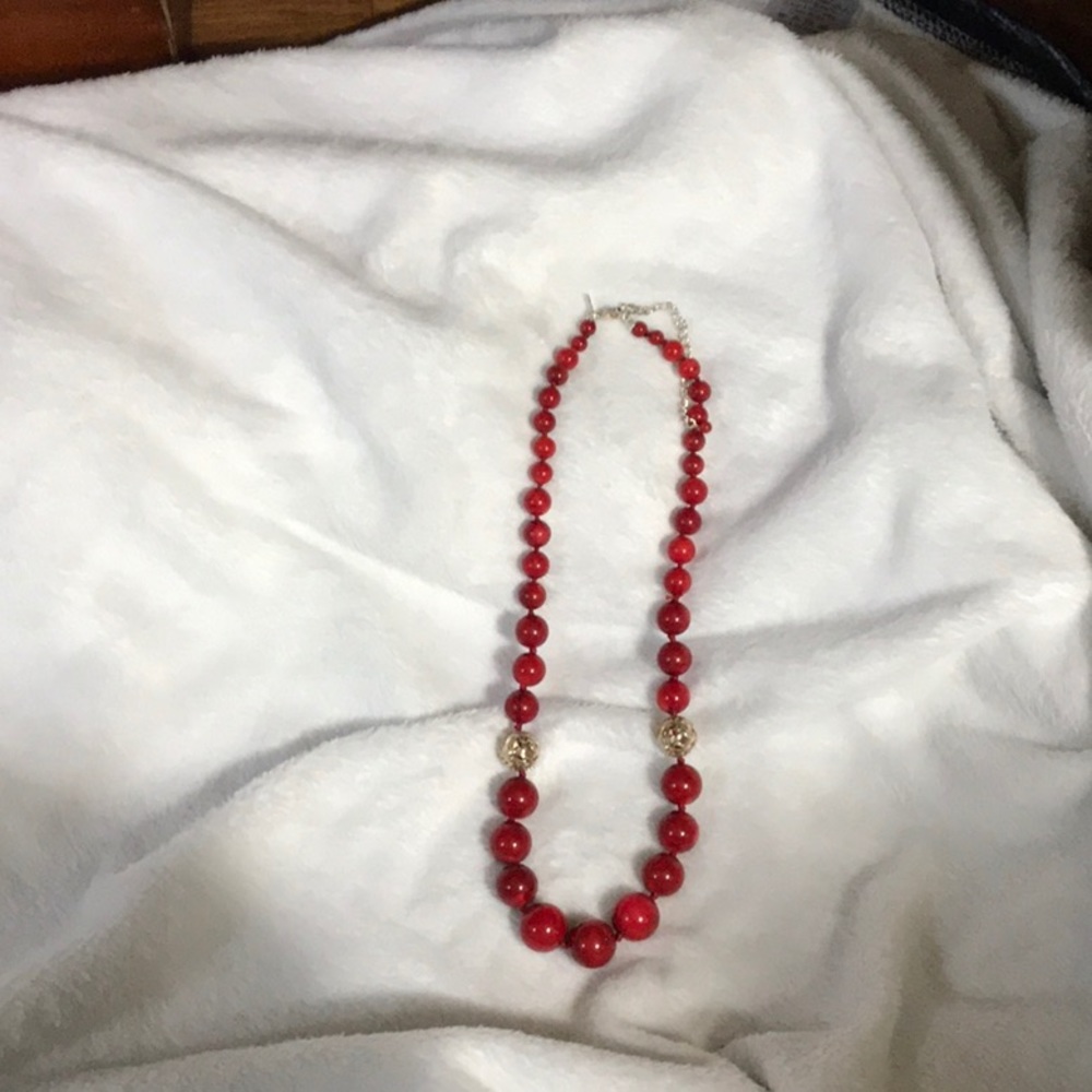Red Coral Necklace